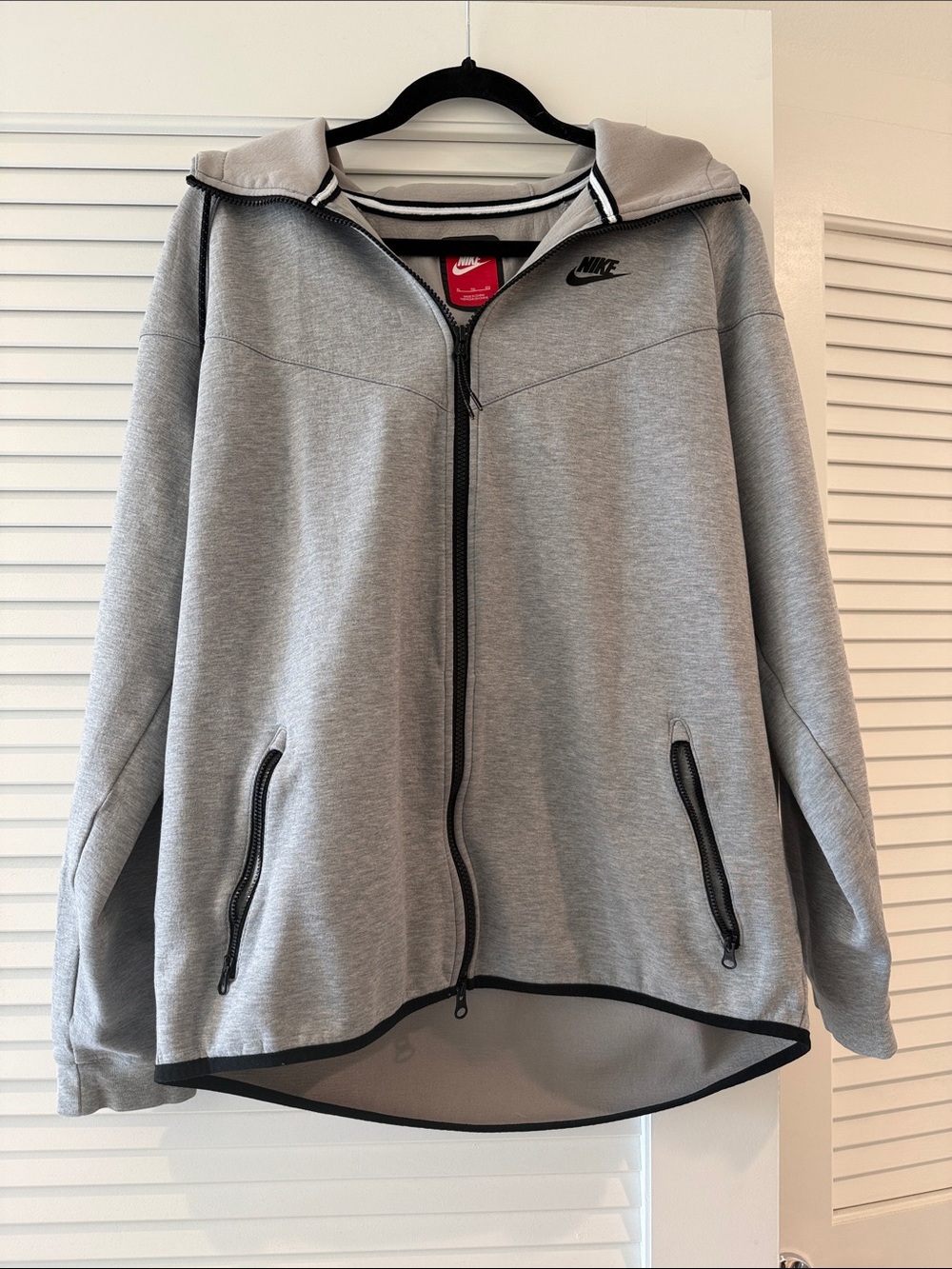 Gray Zip-Up Jacket